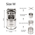 Portable Stainless Steel Firewoods Furnace
