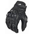 Breathable Leather Motorcycle Gloves