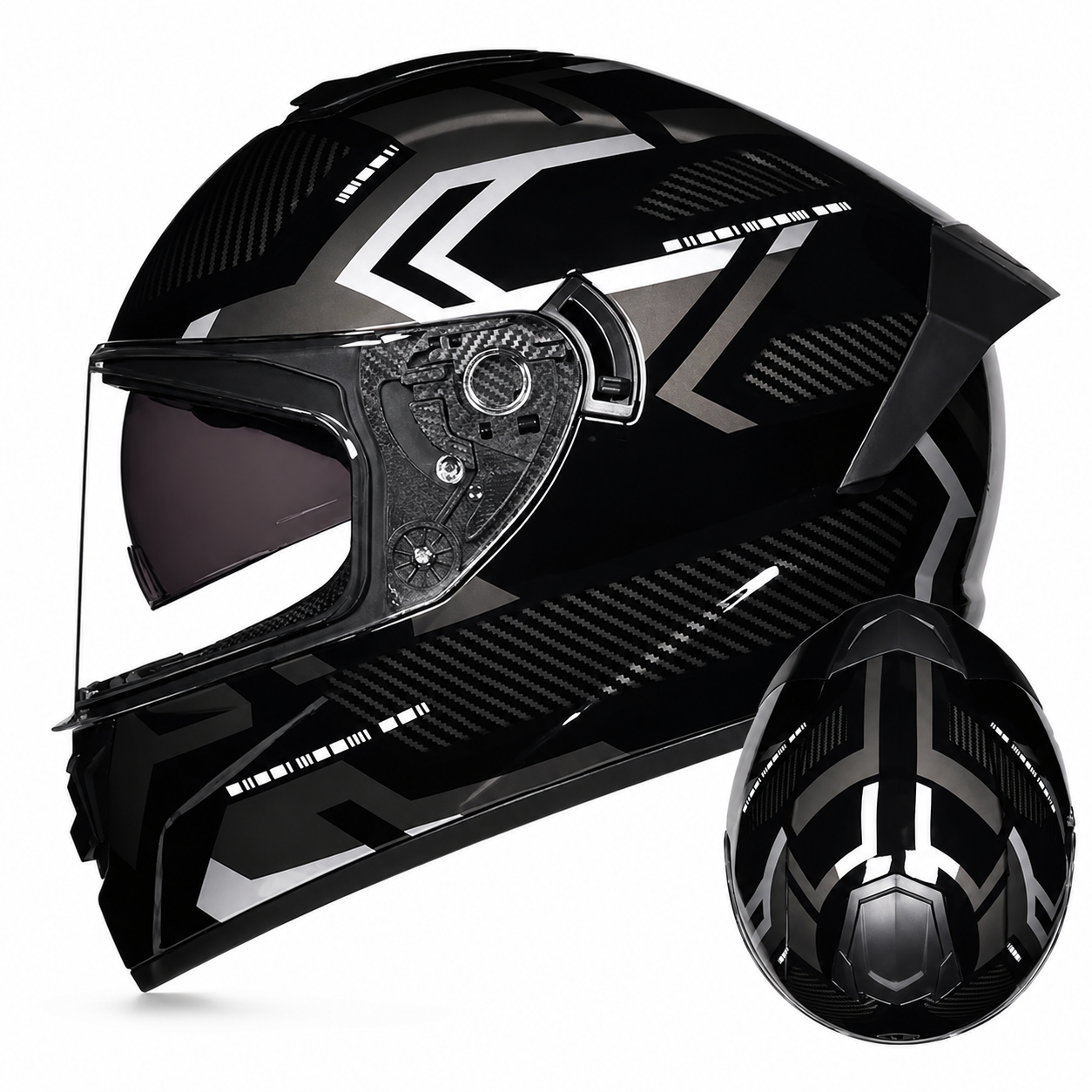 Full Face Racing Motorcycle Helmet