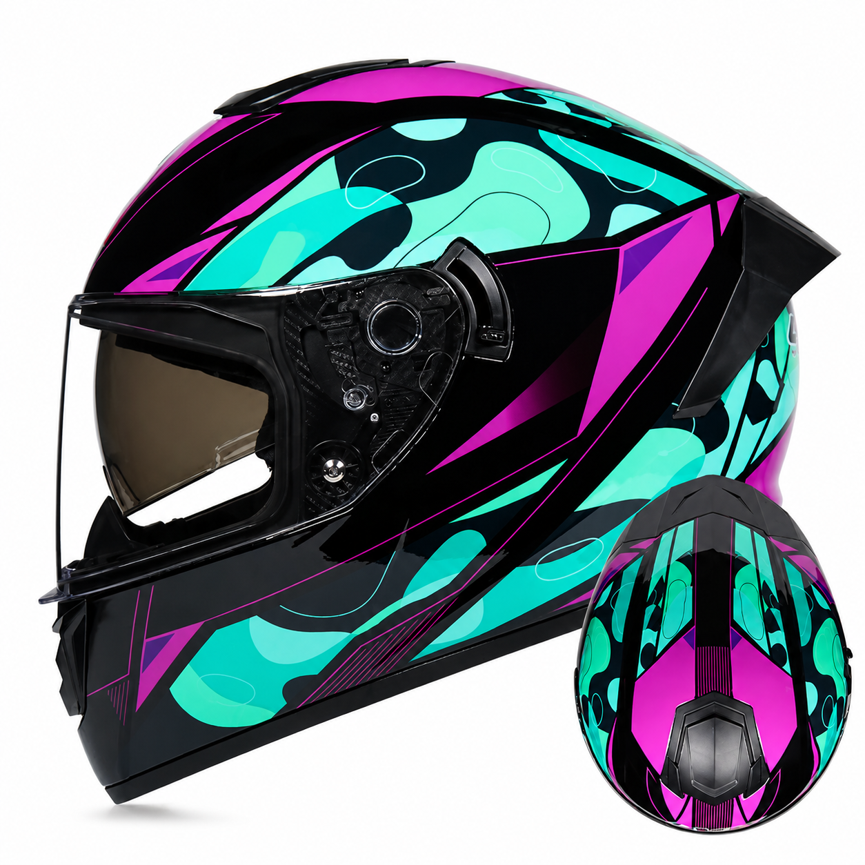 Full Face Racing Motorcycle Helmet