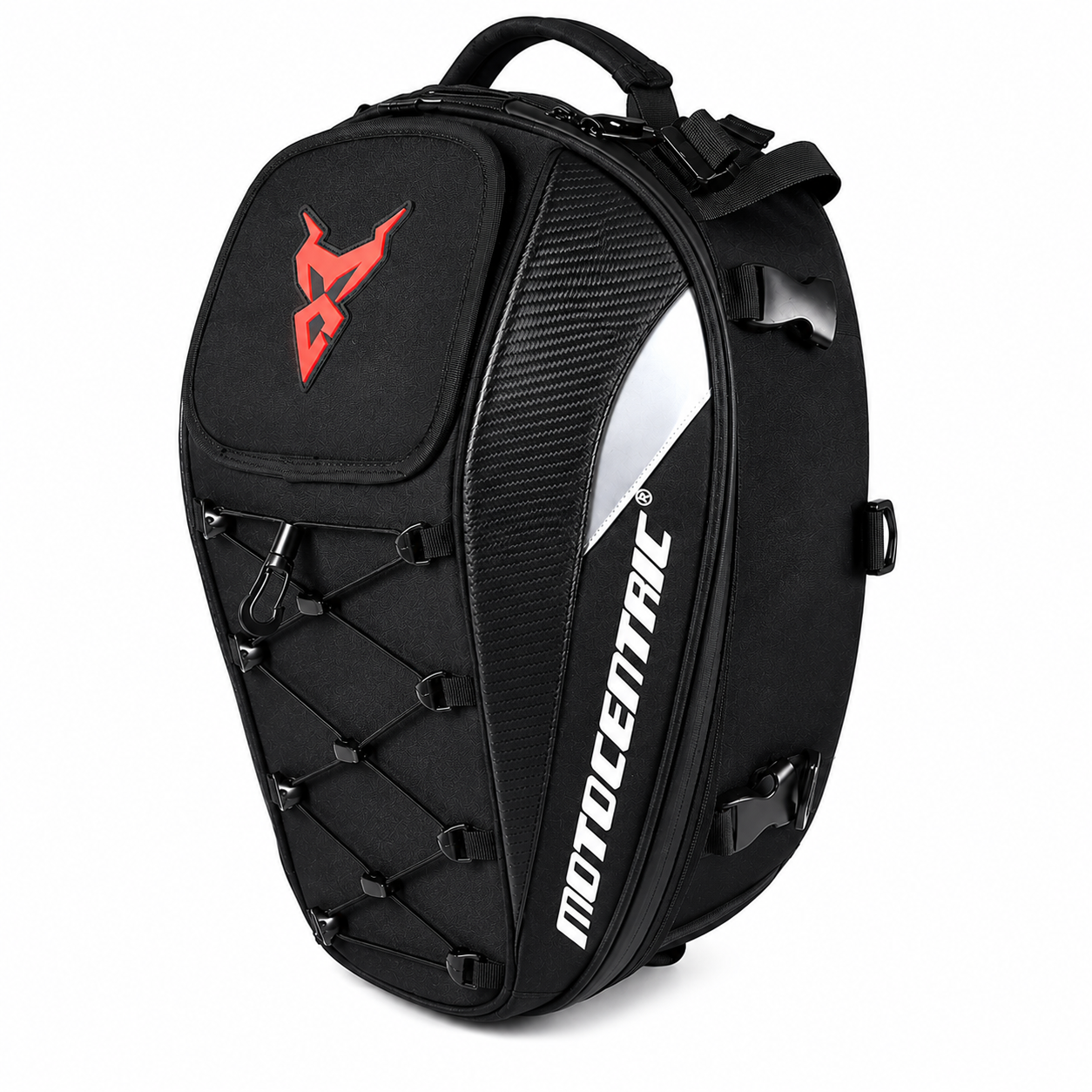 37L Motorcycle Light Reflective And Waterproof Back Seat Bags