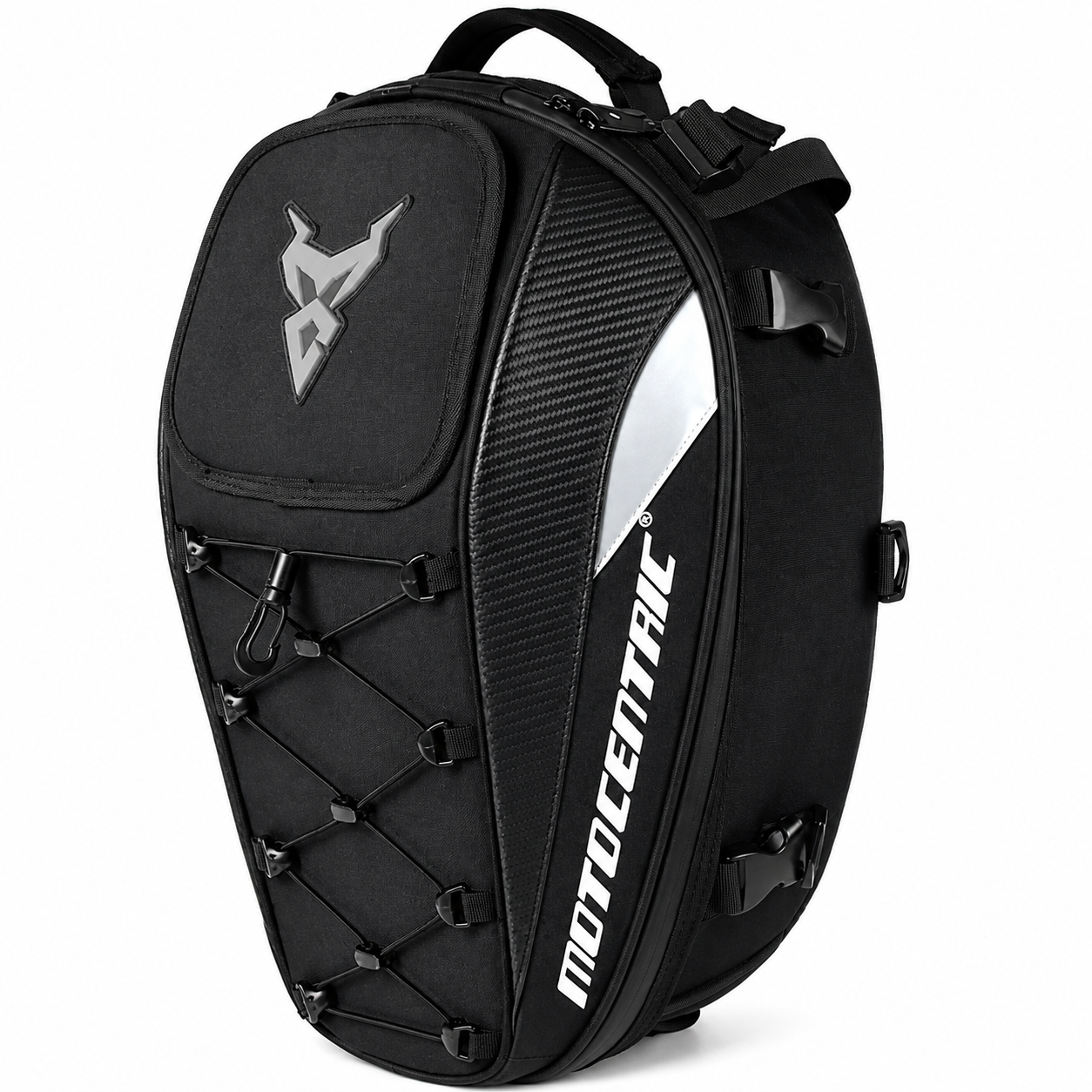 37L Motorcycle Light Reflective And Waterproof Back Seat Bags