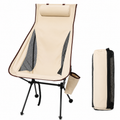 Lightweight Foldable Camping Chair with Headrest