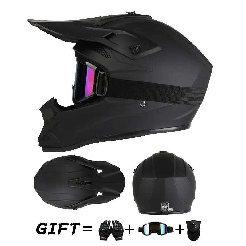 Off-Road Motorcycle Full Face Helmet