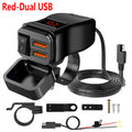 Motorcycle Attachable 60W USB Fast Charger