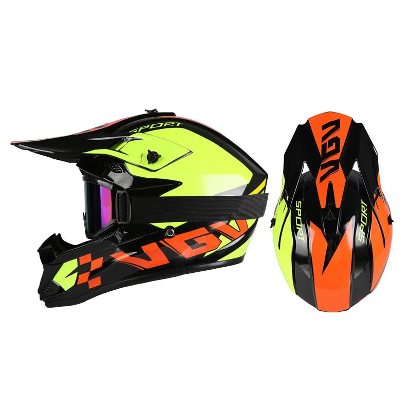 Off-Road Motorcycle Full Face Helmet