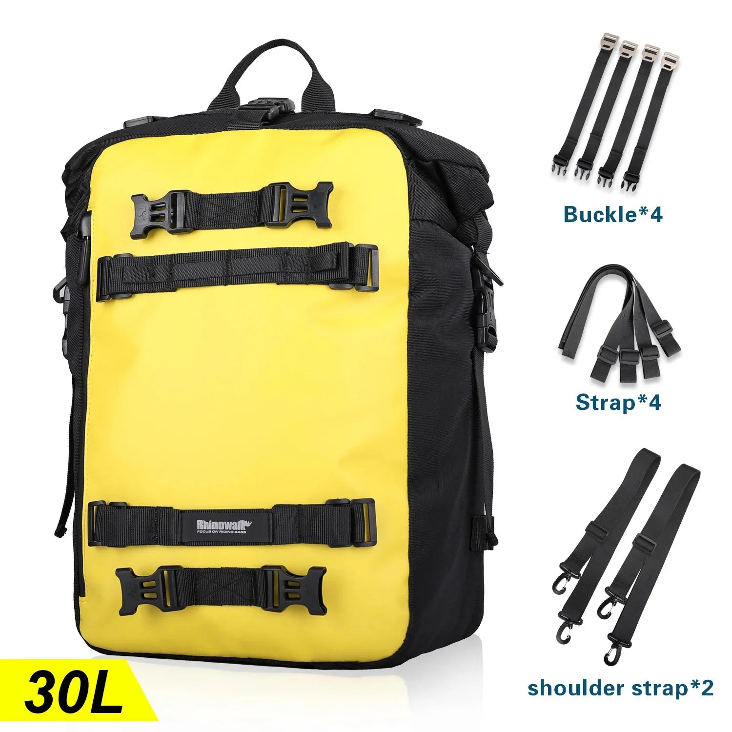 Motorcycle Rear Seat Bag (10L / 20L / 30L)