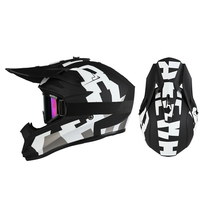 Off-Road Motorcycle Full Face Helmet