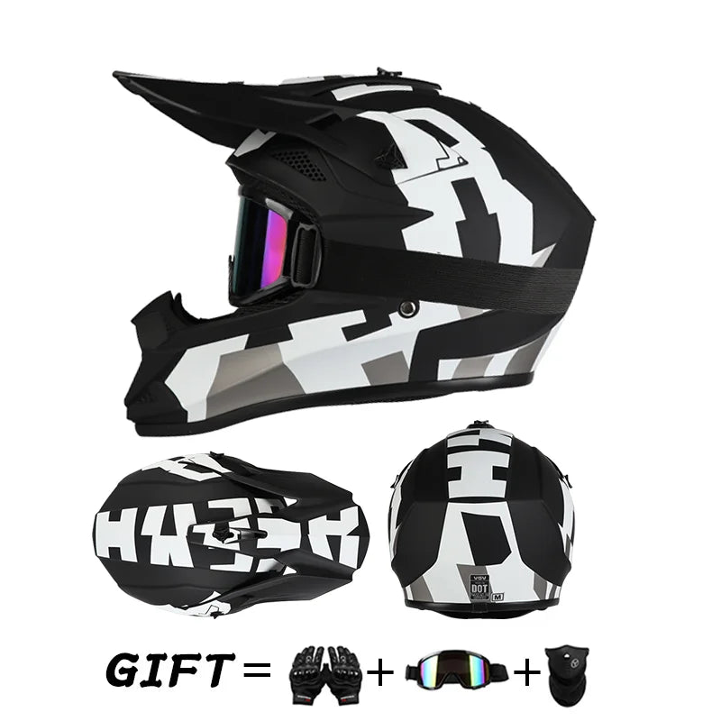 Off-Road Motorcycle Full Face Helmet
