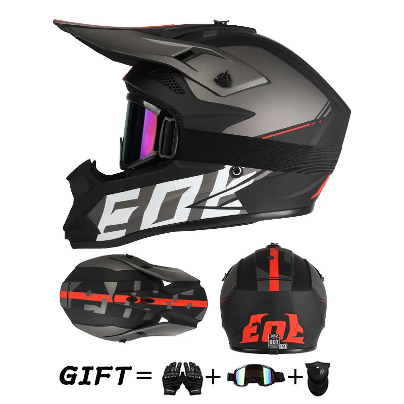 Off-Road Motorcycle Full Face Helmet