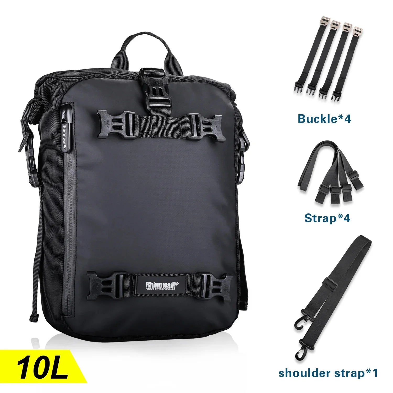 Motorcycle Rear Seat Bag (10L / 20L / 30L)