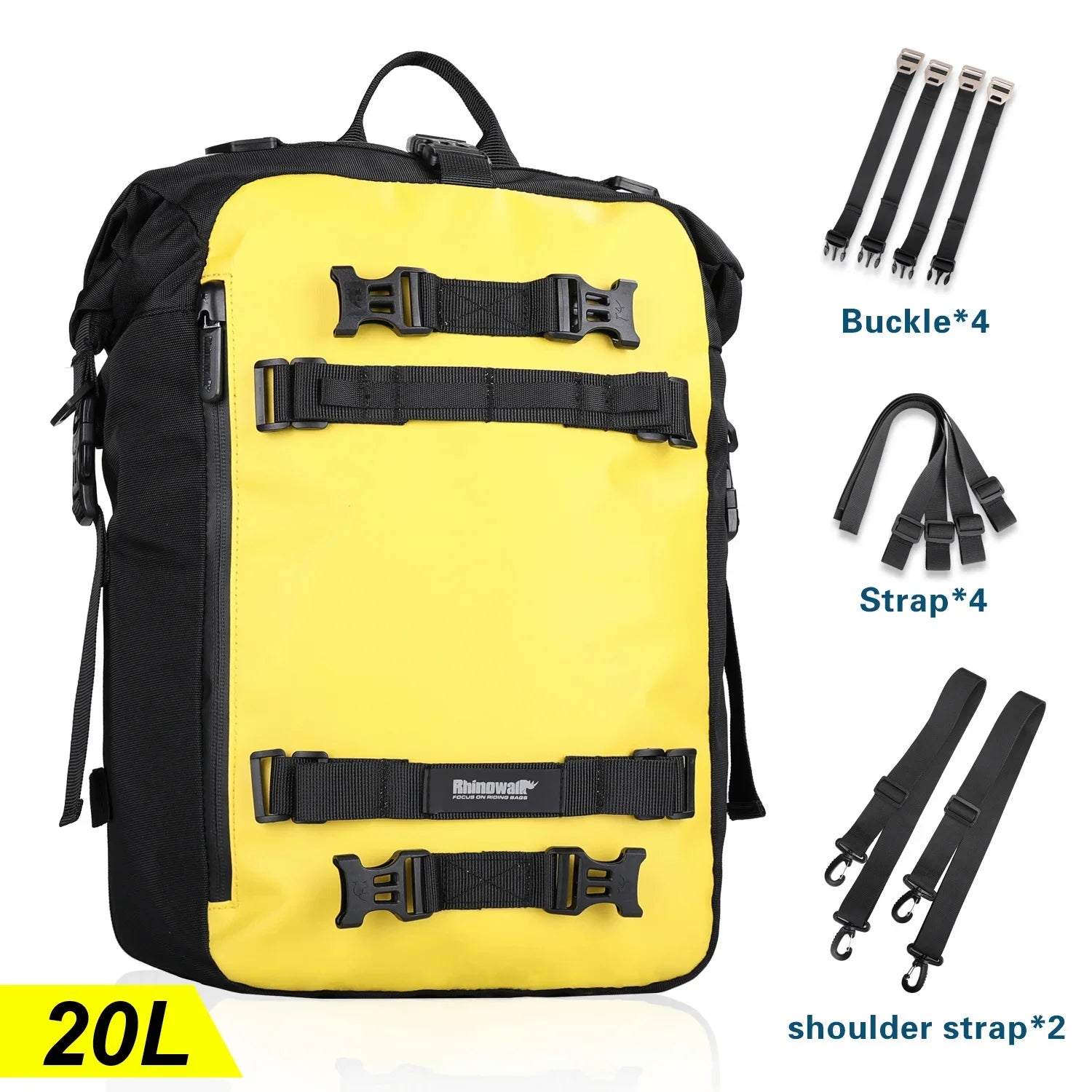 Motorcycle Rear Seat Bag (10L / 20L / 30L)