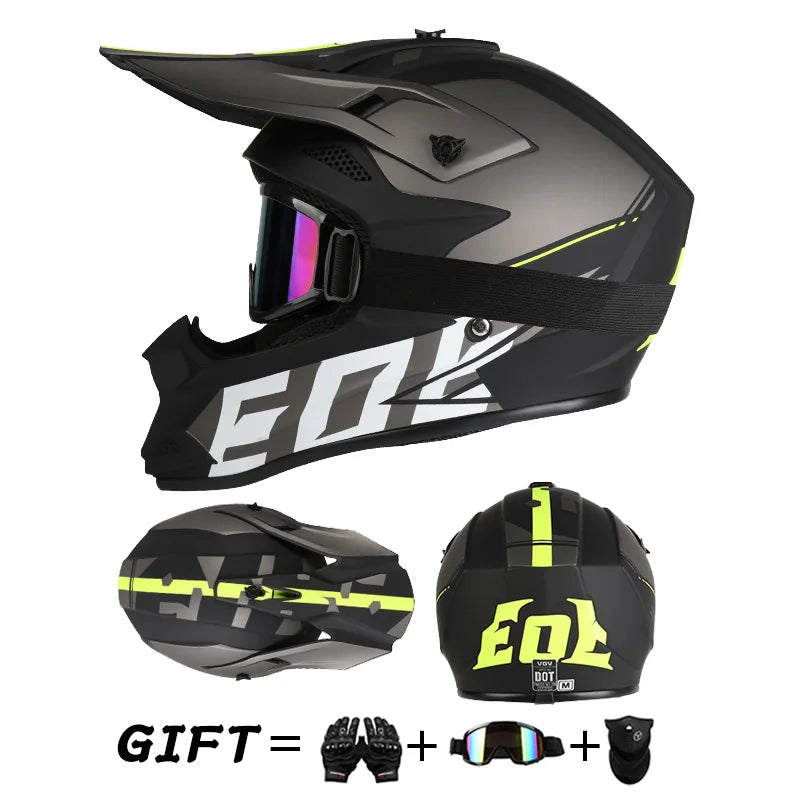 Off-Road Motorcycle Full Face Helmet
